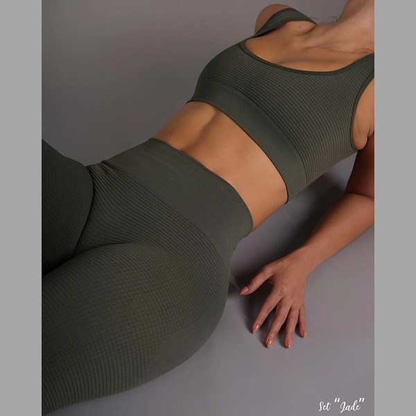 Set "Jade" Top + Leggins